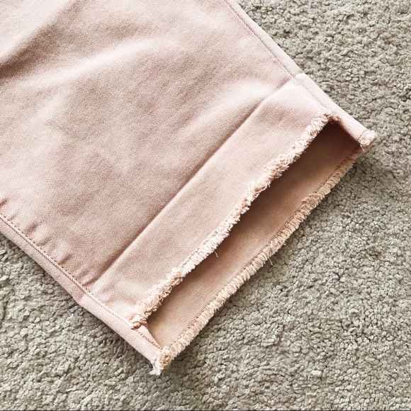 Lane Bryant Blush Pink Girlfriend Crop Jeans 22 - Picture 8 of 8